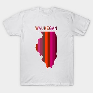 Red Waukegan T-Shirt